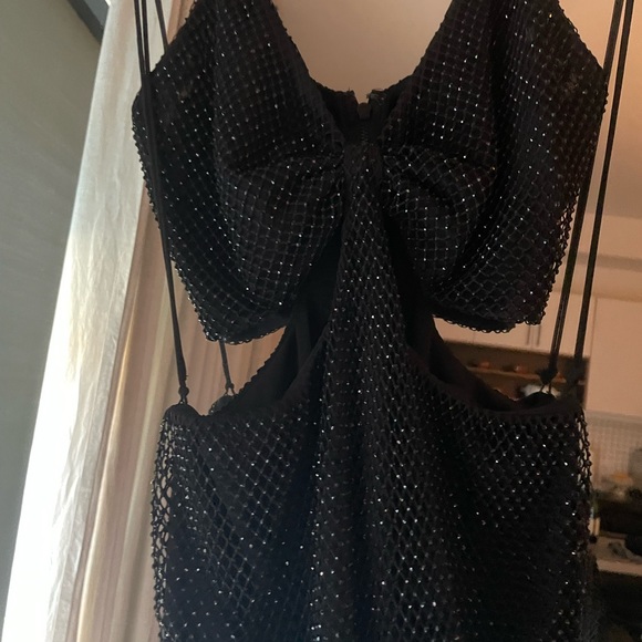 Alice + Olivia Havana cutout dress in black, black crystals 🖤 NWOT - Picture 8 of 8